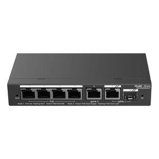 Ruijie RG-ES206GS-P PoE Комутатор 6 портів керований