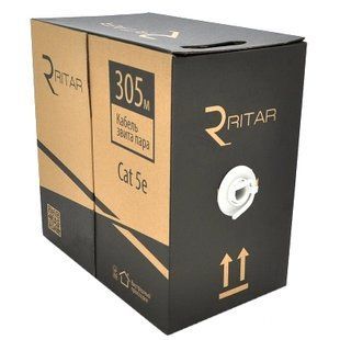 Ritar UTP (4x2x0.51) 4p 24 AWG 305м Кабель