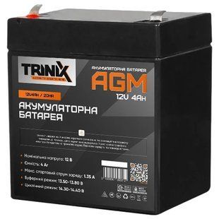 TRINIX 12V4Ah/20Hr Акумуляторна батарея