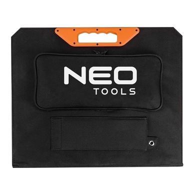 Neo Tools 140Вт Сонячна панель, регулятор напруги, USB-C та 2xU