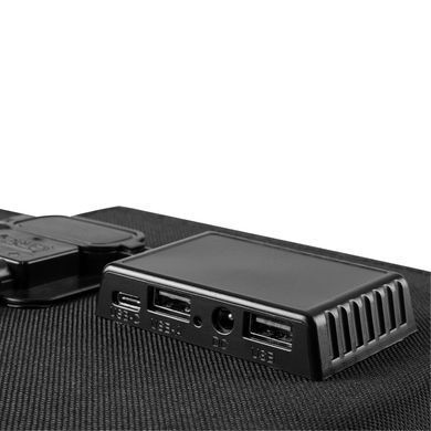 Neo Tools 140Вт Сонячна панель, регулятор напруги, USB-C та 2xU