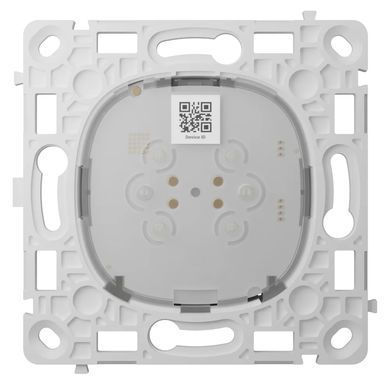 Ajax LightCore (Dimmer) vertical [55] (8EU) ASP white Бездротовий розумний сенсорний димерний вимикач світла