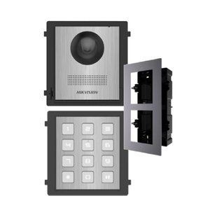 DS-KD8003-IME1NS + DS-KD-ACF2/Plastic + DS-KD-KP/S Комплект модулів Hikvision