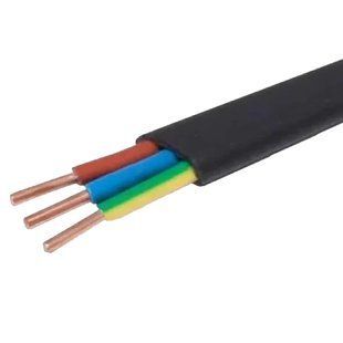 ВВГ нг LS П 3х1,5 чорний (Україна) (100м) Кабель