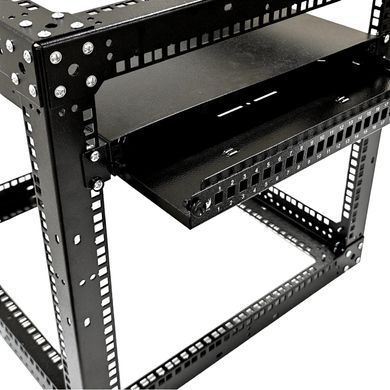 Cube 19" 9U CMS (UA-OFLC955W2.0-BK) Стійка-кронштейн