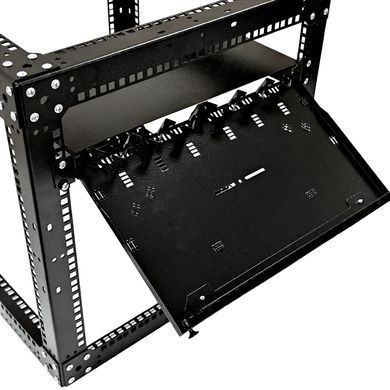 Cube 19" 9U CMS (UA-OFLC955W2.0-BK) Стійка-кронштейн