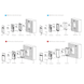 DS-KV8113-WME1(C)/Flush/Europe&nbsp;BV Wi-Fi IP65 IK08 Виклична панель Hikvision, Сірий