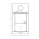 DS-KV8113-WME1(C)/Flush/Europe&nbsp;BV Wi-Fi IP65 IK08 Виклична панель Hikvision, Сірий