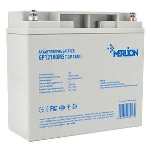 MERLION AGM GP12180M5 12В 18 А&bull;г Акумуляторна батарея