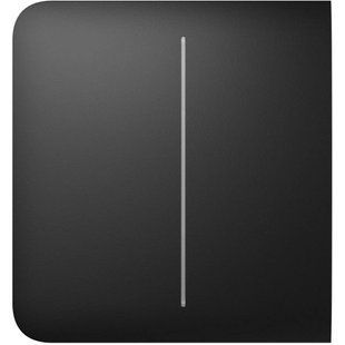 Ajax SideButton (2-gang) for LightSwitch black Бічна кнопка для двоклавішного вимикача