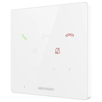 Hikvision DS-KH6000-E1/White Аудіодомофон IP мережевий POE, Білий