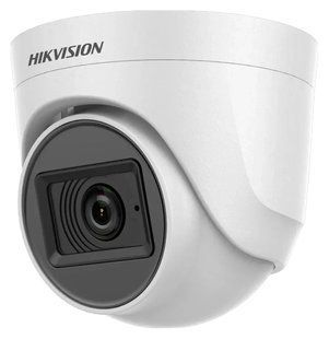 DS-2CE76H0T-ITPFS&nbsp;5МП (2.8мм) з мікрофоном Turbo HD відеокамера Hikvision