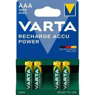 VARTA RECHARGEABLE ACCU 1000mAh Акумулятор AAA