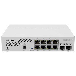 MikroTik CSS610-8G-2S+IN Комутатор 8 портів керований