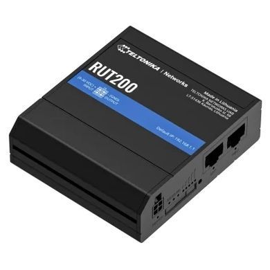 Teltonika RUT200 з 4G LTE, Wi-Fi Промисловий стільниковий маршрутизатор
