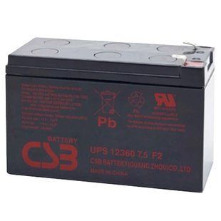 CSB UPS12360 12V7.5Ah Акумуляторна батарея