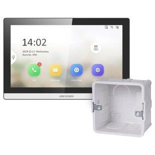 DS-KH6350-WТE1 + DS-KAB86 Комплект Hikvision, Сірий