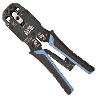 HT-200R (01102) Інструмент для обтискання RJ-45 (8P8C) та RJ-12/11 (6P6C)