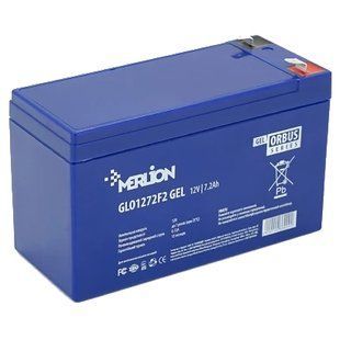 MERLION ORBUS GLO1272F2 12 V 7.2Ah Свинцево-кислотна акумуляторна батарея
