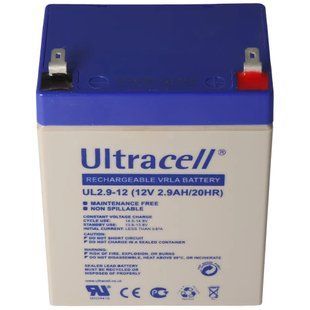 Ultracell UL2.9-12 AGM 12V 2,9Ah Акумуляторна батарея