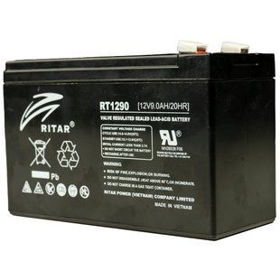 Ritar RT1290 9А&bull;г 12В Свинцево-кислотна акумуляторна батарея