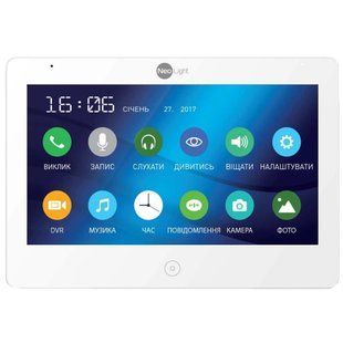 MEZZO HD Відеодомофон NeoLight, Білий