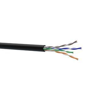 Кабель Cat. 5e U/UTP 4x2x24 AWG PE (К)(70910031) бухта 500м. мідь зовнішній ЗЗКМ