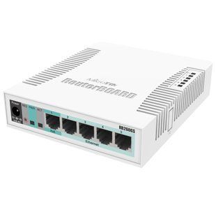 MikroTik RB260GS (CSS106-5G-1S) Комутатор 5 портів керований