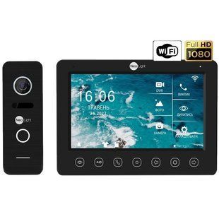 NeoLight NeoKIT HD WF B/Black (KAPPA+ HD WF + PRIME FHD) Комплект відеодомофона