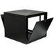 19" 9U 600x600x507мм акрилове скло чорна Шафа