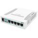 MikroTik RB260GS (CSS106-5G-1S) Комутатор 5 портів керований