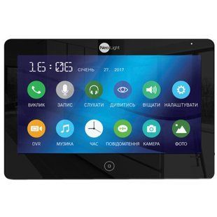 MEZZO HD black Відеодомофон NeoLight, Чорний