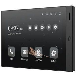DNAKE H218W 10.1" Wi-Fi Відеодомофон, Чорний