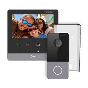 Hikvision DS-KH6100-E1 + DS-KV6103-PE1(С) Комплект домофонії