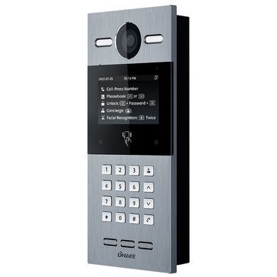 Dnake S615/S Android IP65 IK07 Виклична панель, срібло