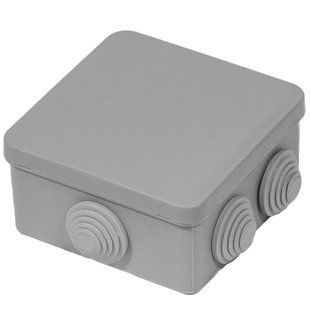 IP54,&nbsp;UEA (100х100x50) Коробка&nbsp;розподільча&nbsp;квадратна&nbsp;зовнішня