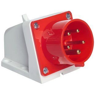 UEA 515 16А 380В 3P+Е+N IP44 Розетка стаціонарна настінна