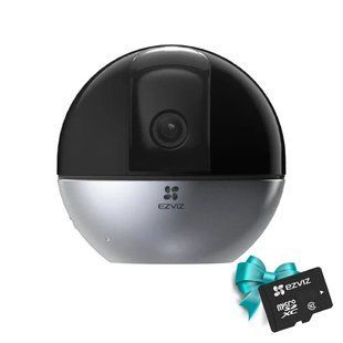 камера Ezviz E6 + карта пам'яті CS-CMT-CARDT32G-D Комплект