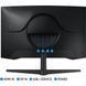 SAMSUNG LS27CG550EIXCI 27" дюйма 2560х1440 Монітор