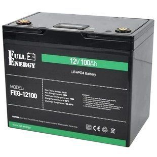Full Energy FEG-12100 12В 100А&bull;год 100А Літієва акумуляторна батарея