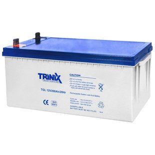Trinix TGL12V200Ah/20Hr Акумуляторна батарея 12В 200А&bull;год