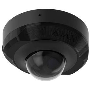 Ajax DomeCam Mini (8EU) ASP black 5МП (4мм) Відеокамера