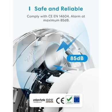 Meross GS559AHHK(EU) Комплект розумної димової сигналізації