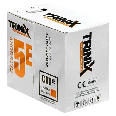 TRINIX FTP CAT5E CCA 0.51 mm LDPE Outdoor (305м) Кабель