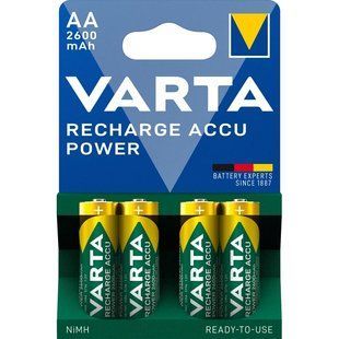VARTA PROF ACCU 2600mAh BLI 4 NI-MH Акумулятор AA