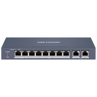 Hikvision DS-3E1310HP-EI Коммутатор 10 портов управляемый