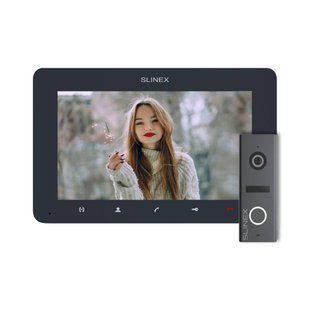 Slinex SM-07 Graphite + ML-17HD Graphite Комплект відеодомофона, Чорний