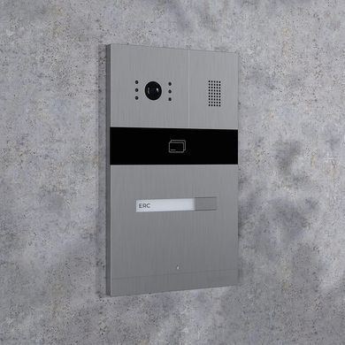 MA-01CRHD (gray/black) Виклична панель Slinex, срібло
