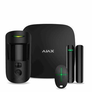 HubKit 2 black EU Комплект бездротової сигналізації Ajax
