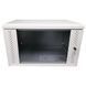 EServer 6U 600х500х370 скло, сіра Шафа